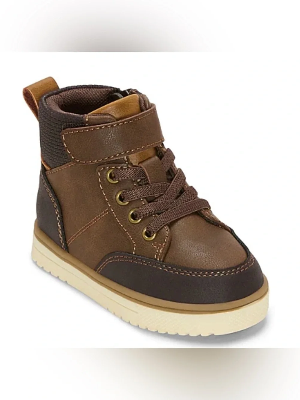 Thereabouts Toddler Boys Lil Asher Flat Heel Lace Up Boots- Size 5
